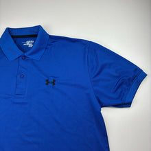 Load image into Gallery viewer, Mens Under Armour, Heatgear loose fit sports polo shirt, armpit to armpit 57cm, EUC, size 2XL,  