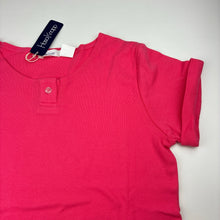 Load image into Gallery viewer, Womens Hasa Knapp, pink cotton pyjama top, armpit to armpit: 44cm, NEW, size 10,  