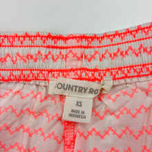 Load image into Gallery viewer, Womens Country Road, lightweight cotton pyjama shorts, elasticated, W: 33cm across unstretched, EUC, size XS,  