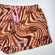 Load image into Gallery viewer, Womens Peter Alexander, Tim Tam lightweight cotton pyjama shorts, elasticated, W: 39cm across unstretched, EUC, size L,  