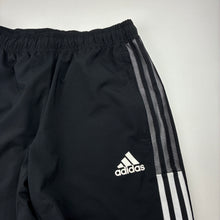 Load image into Gallery viewer, Womens Adidas, AEROREADY track pants, elasticated, W: 34cm across unstretched, Inside leg: 73.5cm, EUC, size S,  
