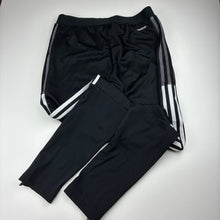 Load image into Gallery viewer, Womens Adidas, PRIMEGREEN track pants, elasticated, W: 34cm across unstretched, Inside leg: 69cm, EUC, size S,  