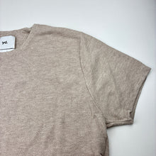 Load image into Gallery viewer, Mens yd., knit cotton tee / top, armpit to armpit: 53cm, EUC, size L,  