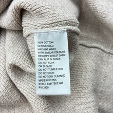 Load image into Gallery viewer, Mens yd., knit cotton tee / top, armpit to armpit: 53cm, EUC, size L,  