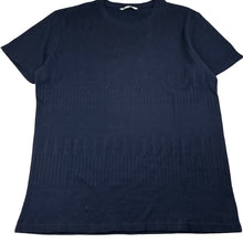 Load image into Gallery viewer, Mens yd., navy knit short sleeve top, armpit to armpit: 53cm, EUC, size L,  