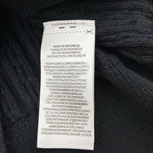 Load image into Gallery viewer, Girls Polo Ralph Lauren, black cotton cable knit cardigan, GUC, size 12-14,  