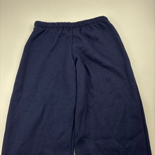 Load image into Gallery viewer, Girls CHAUDHRY FASHIONS, navy fleece lined track pants, Inside leg: 59cm, EUC, size 8,  