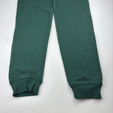 Load image into Gallery viewer, Boys Emerson, bottle green fleece lined school track pants, Inside leg: 70cm, NEW, size 14,  