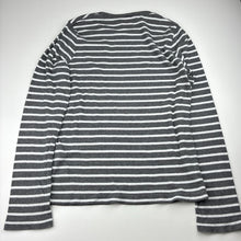 Load image into Gallery viewer, Boys Abercrombie Kids, striped long sleeve tee / top, Sz: L, armpit to armpit: 40cm, shoulder to cuff: 58cm, GUC, size 12-14,  