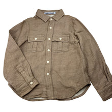 Load image into Gallery viewer, Boys CARRINGTON KIDS, thick long sleeve shirt, no size, armpit to armpit: 34.5cm, shoulder to cuff: 42cm, EUC, size 6-7,  