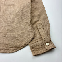 Load image into Gallery viewer, Boys CARRINGTON KIDS, thick long sleeve shirt, no size, armpit to armpit: 34.5cm, shoulder to cuff: 42cm, EUC, size 6-7,  