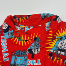 Load image into Gallery viewer, Boys Thomas &amp; Friends, flannel cotton pyjama top, no size, armpit to armpit: 34cm, shoulder to cuff: 26.5cm, FUC, size 1,  