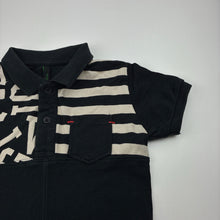 Load image into Gallery viewer, Boys United Colors of Benetton, cotton polo shirt top, no size, armpit to armpit: 33cm, GUC, size 6-7,  