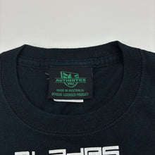 Load image into Gallery viewer, Boys NRL Authentics, Wests Tigers 2010 Finals Series cotton tee, Sz: S, armpit to armpit: 39cm, FUC, size 9-10,  