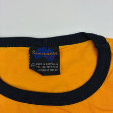 Load image into Gallery viewer, Unisex Samsousan, orange cotton tee / top, Sz: M, armpit to armpit: 38cm, EUC, size 8-9,  