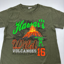 Load image into Gallery viewer, Boys DELTA, khaki cotton tee / top, no size, armpit to armpit: 33.5cm, GUC, size 6-7,  