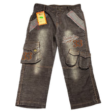 Load image into Gallery viewer, Boys Ad Jeans Junior, corduroy casual pants, W: 32cm across, Inside leg: 41.5cm, NEW, size 5-6,  