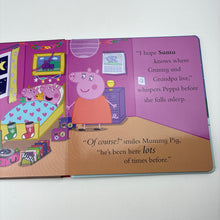 Load image into Gallery viewer, Books Peppa Pig, Peppa's Christmas Wish board book, EUC,