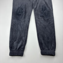 Load image into Gallery viewer, Girls Anko, grey velour casual pants, elasticated, Inside leg: 53cm, GUC, size 10,  