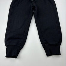 Load image into Gallery viewer, Boys Tilt, black fleece lined track pants, Inside leg: 35cm, FUC, size 3,  