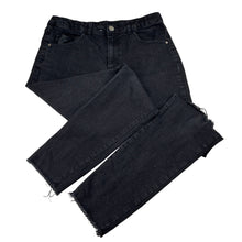 Load image into Gallery viewer, Girls Target, distressed stretch denim jeans, adjustable, Inside leg: 68cm, GUC, size 16,  