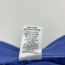 Load image into Gallery viewer, Girls Target, blue marle casual pants, elasticated, Inside leg: 53cm, GUC, size 8,  