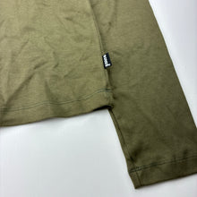 Load image into Gallery viewer, Unisex Bonds, khaki soft cotton long sleeve tee / top, NEW, size 16,  