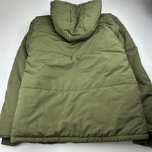 Load image into Gallery viewer, Boys Target, fleece lined khaki puffer jacket / coat, EUC, size 16,  