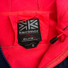 Load image into Gallery viewer, Womens Karrimor, Elite fleece lined waterproof jacket / coat, EUC, size 8,  