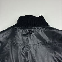 Load image into Gallery viewer, Womens CONVERSE, black bomber jacket / coat, Sz: XL, armpit to armpit: 51cm, shoulder to cuf: 65cm, GUC, size 10-12,  