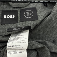 Load image into Gallery viewer, Mens BOSS, Performance relaxed fit lightweight long sleeve shirt, poppers, armpit to armpit: 59cm, shoulder to cuff: 62.5cm, EUC, size L,  