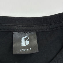 Load image into Gallery viewer, Unisex PB Clothing, black cotton tee / top, toucans, EUC, size 8,  