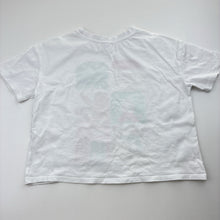 Load image into Gallery viewer, Girls Target, cropped Christmas tee / top, no size, armpit to armpit: 40cm, FUC, size 10,  