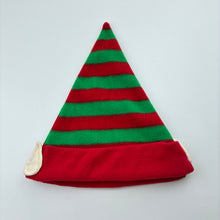 Load image into Gallery viewer, Unisex Matalan, fleece Christmas elf hat, EUC, size 1-2,  