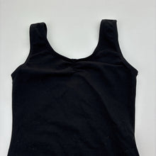 Load image into Gallery viewer, Girls STUDIO 7, black ballet / dance leotard, Sz: M, EUC, size 7-8,  