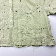 Load image into Gallery viewer, Girls Zara, embroidered cotton cropped shirt, GUC, size 11-12,  