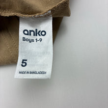 Load image into Gallery viewer, Boys Anko, cotton tee / top, GUC, size 5,  