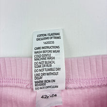 Load image into Gallery viewer, Girls Dymples, pink ribbed leggings / bottoms, EUC, size 00,  