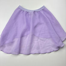 Load image into Gallery viewer, Girls Energetiks, purple ballet / dance skirt, elasticated, Sz: S, GUC, size 6-7,  