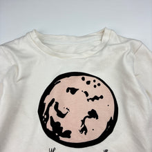 Load image into Gallery viewer, Girls Milk &amp; Masuki, organic cotton long sleeve top, labels removed, armpit to armpit: 34cm, shoulder to cuff: 37cm, FUC, size 5-6,  