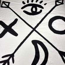 Load image into Gallery viewer, Unisex Milk &amp; Masuki, organic cotton baby wrap / lightweight blanket, 110cm x 110cm, FUC, size 0000-000,  