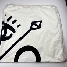 Load image into Gallery viewer, Unisex Milk &amp; Masuki, organic cotton baby wrap / lightweight blanket, 110cm x 110cm, FUC, size 0000-000,  