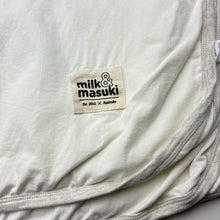 Load image into Gallery viewer, Unisex Milk &amp; Masuki, organic cotton baby wrap / lightweight blanket, 110cm x 110cm, FUC, size 0000-000,  