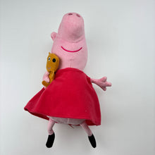 Load image into Gallery viewer, Toys Peppa Pig, Peppa &amp; Teddy TY Beanie, 28cm soft toy, GUC,