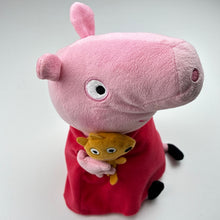 Load image into Gallery viewer, Toys Peppa Pig, Peppa &amp; Teddy TY Beanie, 28cm soft toy, GUC,