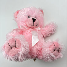 Load image into Gallery viewer, Toys QUALITY TEDDY BEAR, pink teddy bear, 24cm soft toy, EUC,