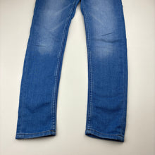 Load image into Gallery viewer, Girls Target, stretch denim leggings / jeggings, elasticated, Inside leg: 58.5cm, GUC, size 10,  