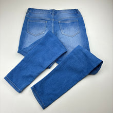Load image into Gallery viewer, Girls Target, stretch denim leggings / jeggings, elasticated, Inside leg: 58.5cm, GUC, size 10,  