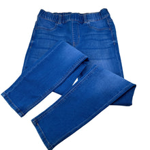 Load image into Gallery viewer, Girls Target, stretch denim leggings / jeggings, elasticated, Inside leg: 62.5cm, GUC, size 12,  