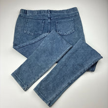 Load image into Gallery viewer, Girls Mango, stretch denim leggings / jeggings, elasticated, Inside leg: 70cm, FUC, size 16,  